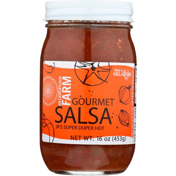 MAMMA DEES SALSA: Super Duper Hot Salsa, 16 oz