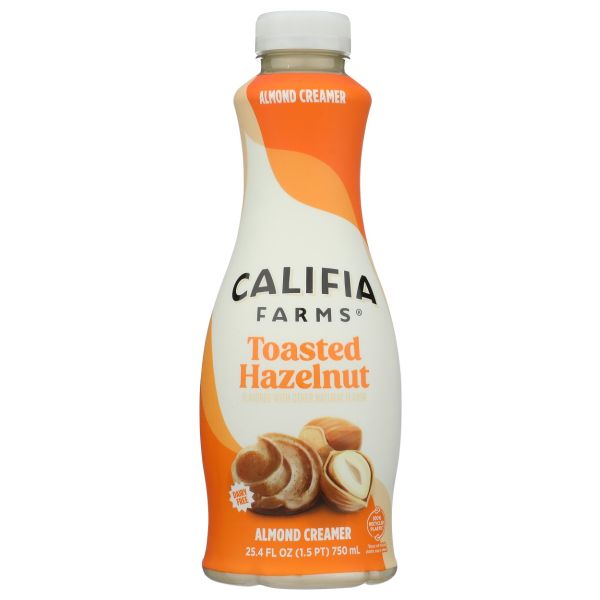 CALIFIA: Hazelnut Almondmilk Creamer, 25.4 oz