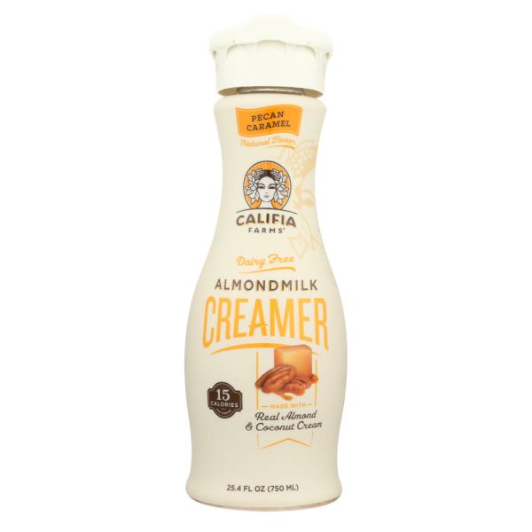 CALIFIA: Pecan Caramel Almondmilk Creamer, 25.4 oz