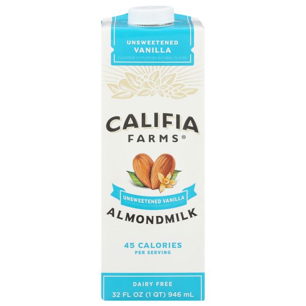 CALIFIA: Almondmilk Unswtnd Vanla, 32 fo