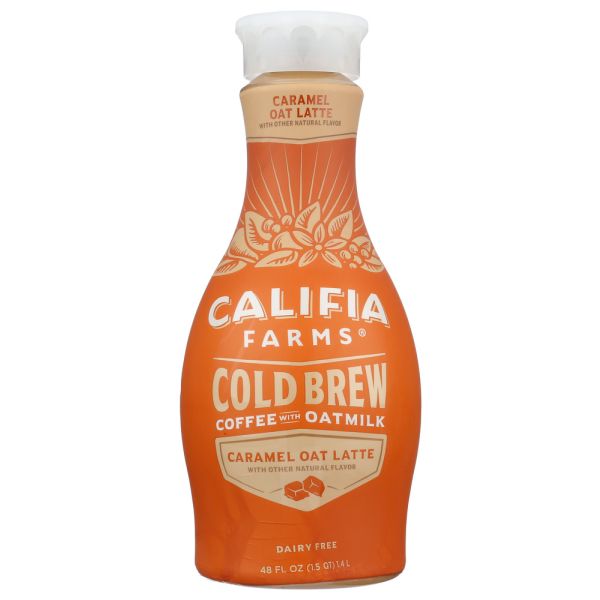 CALIFIA: Cold Brew Caramel Oat Latte, 48 oz