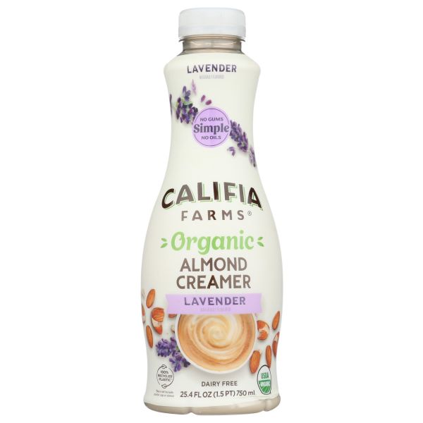 CALIFIA: Organic Lavender Almond Creamer, 25.4 fo