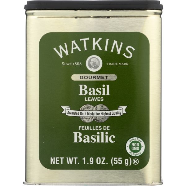 WATKINS: Spice Basil Leaves, 1.9 oz
