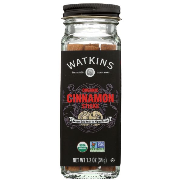 WATKINS: Cinnamon Sticks Organic, 1.2 oz