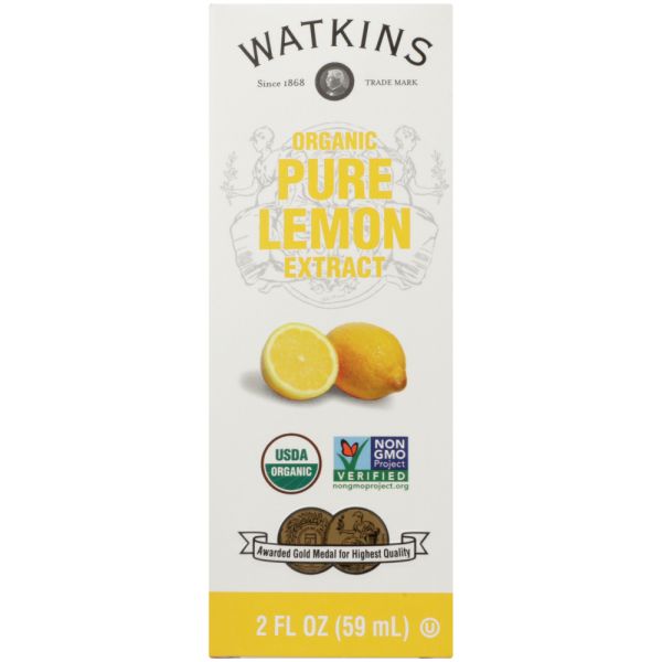 WATKINS: Organic Pure Lemon Extract, 2 fo