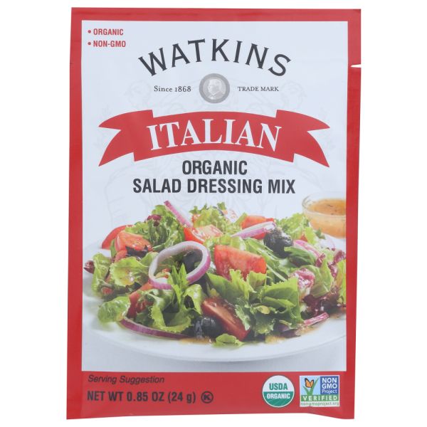 WATKINS: Organic Italian Salad Dressing Mix, 0.85 oz