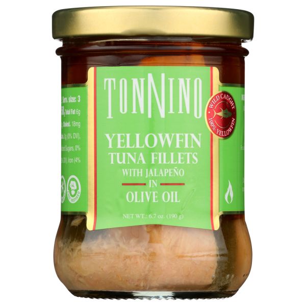 TONNINO: Ventresca Tuna With Jalapeno In Olive Oil, 6.7 oz