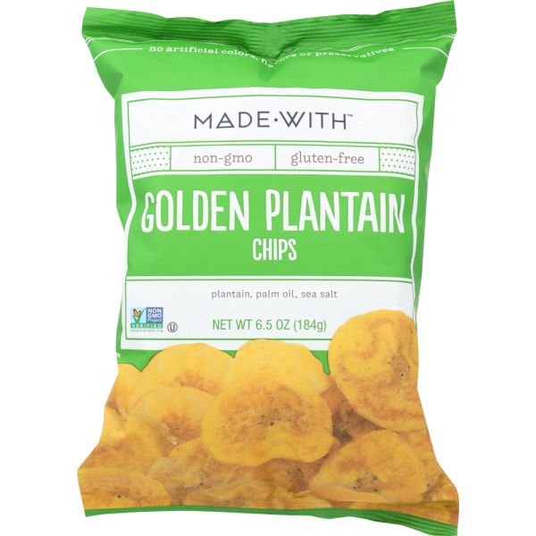 MADE WITH: Golden Plantain Chips, 6.5 oz