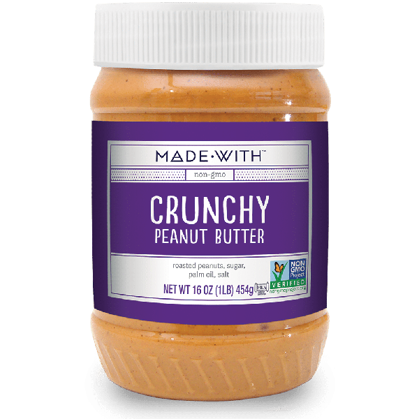 MADE WITH: Peanut Butter Crunchy, 16 oz