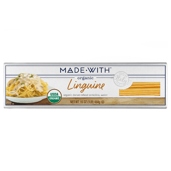 MADE WITH: Pasta Linguine Org, 16 oz