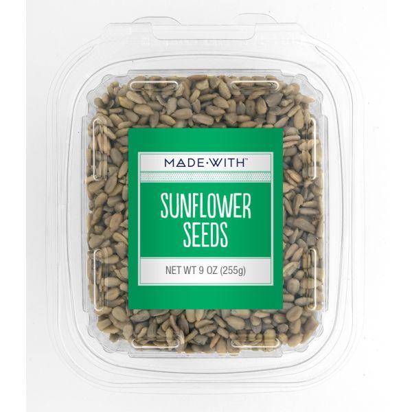 MADE WITH: No Salt Sunflower Seeds Tub, 9 oz