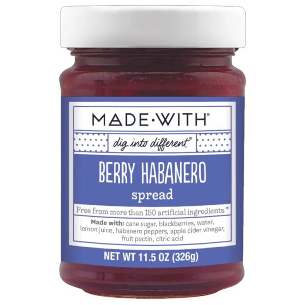 MADE WITH: Berry Habanero Spread, 11.5 oz