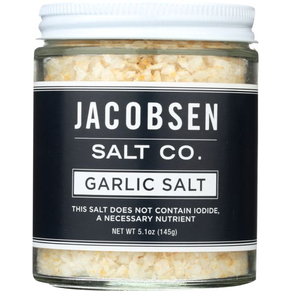JACOBSEN SALT CO: Garlic Salt, 5.1 oz