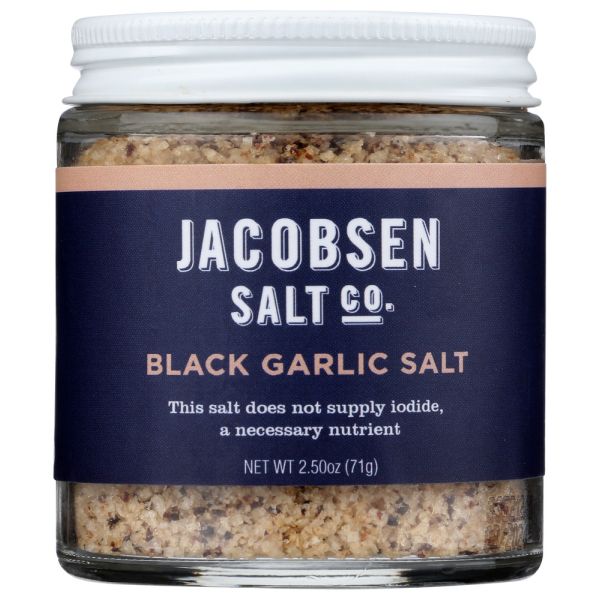 JACOBSEN SALT CO: Salt Black Garlic, 2.5 OZ