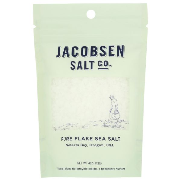 JACOBSEN SALT CO: Pure Flake Finishing Salt, 4 oz
