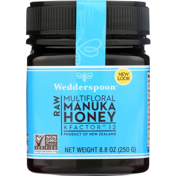 WEDDERSPOON: Honey Raw Manuka K Factor 12, 8.8 oz
