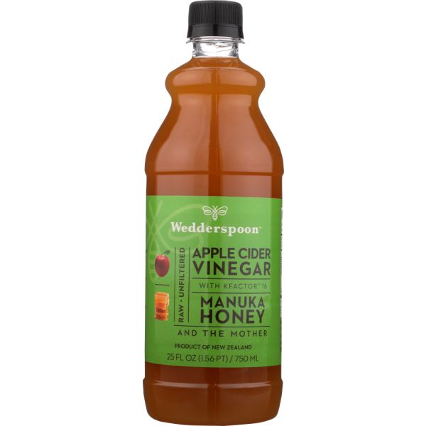 WEDDERSPOON: Apple Cider Vinegar Manuka Honey, 25 oz