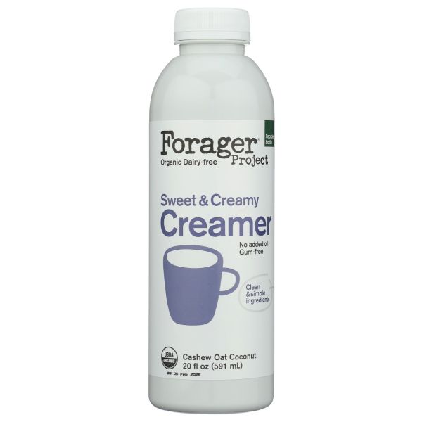 FORAGER PROJECT: Sweet And Creamy Dairy Free Creamer, 20 fo
