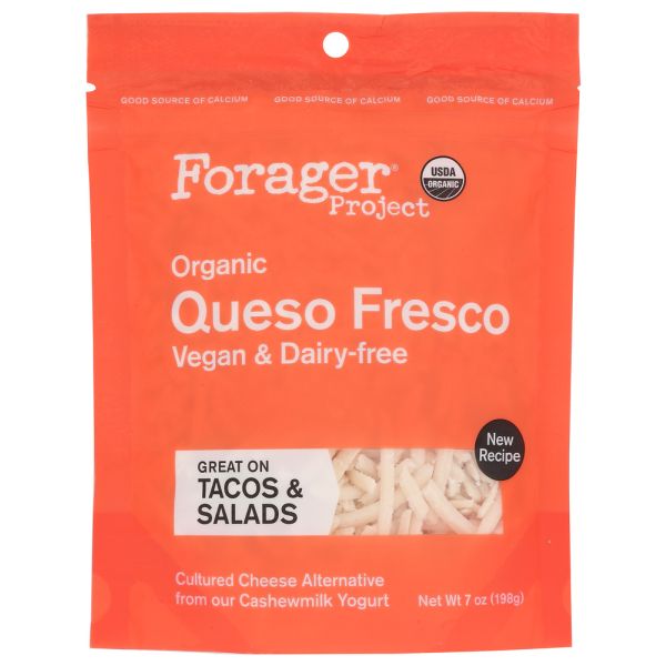 FORAGER: Organic Queso Fresco Cheese, 7 oz