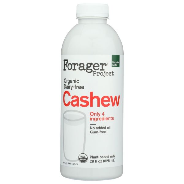 FORAGER PROJECT: Organic Dairy Free Cashewmilk, 28 fo