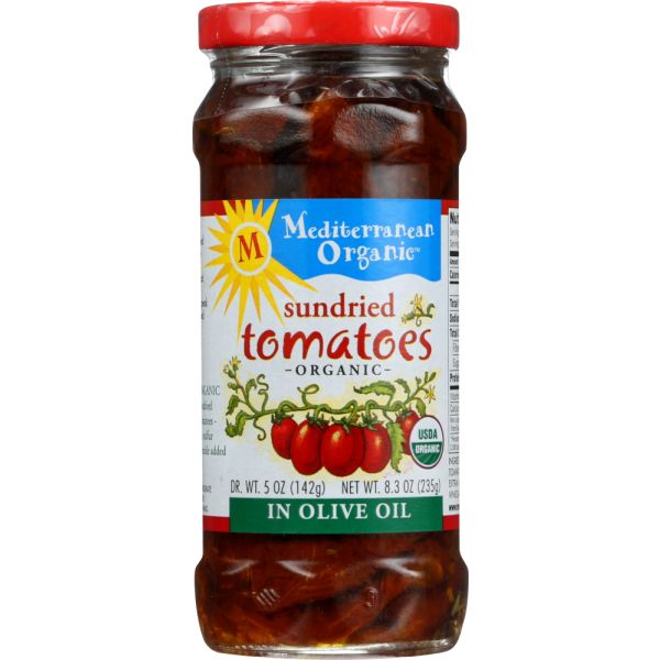 MEDITERRANEAN ORGANICS: Tomato Sundried in Olive Oil, 8.5 oz