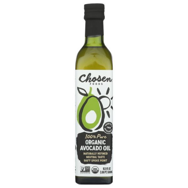 CHOSEN FOODS: Organic Avocado Oil, 16.9 fo