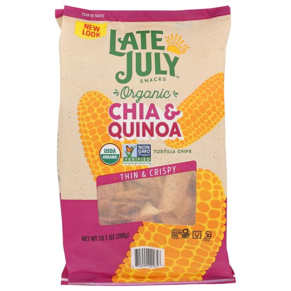 LATE JULY: Chip Tort Chia N Quinoa, 10.1 OZ