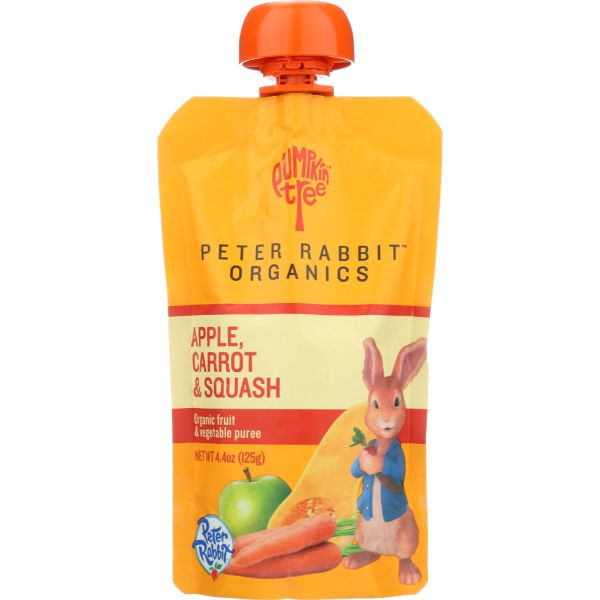 PETER RABBIT: Baby Carrot Squash Apple Organic, 4.4 oz