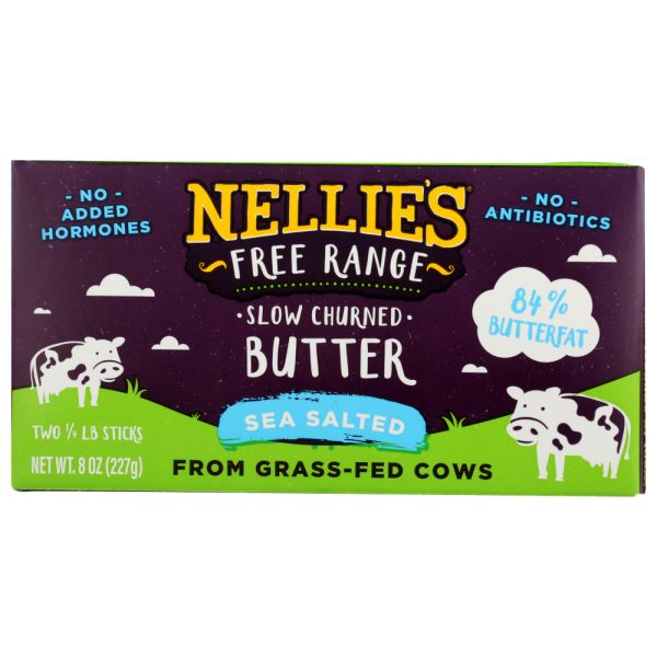 NELLIES: Sea Salted Butter, 8 oz