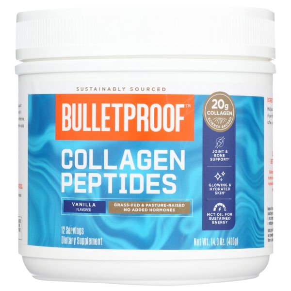 BULLETPROOF: Collagen Protein Vanilla, 14.3 oz