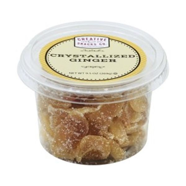 CREATIVE SNACK: Cup Ginger Crystallized, 9.5 oz