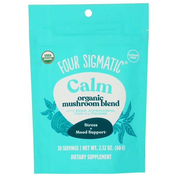 FOUR SIGMATIC: Calm Mushroom Blend Mix, 2.12 oz