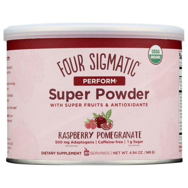 FOUR SIGMATIC: Perform Super Powder Raspberry Pomegranate, 4.94 oz