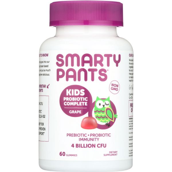 SMARTYPANTS: Probiotic Kids Grape, 60 pc