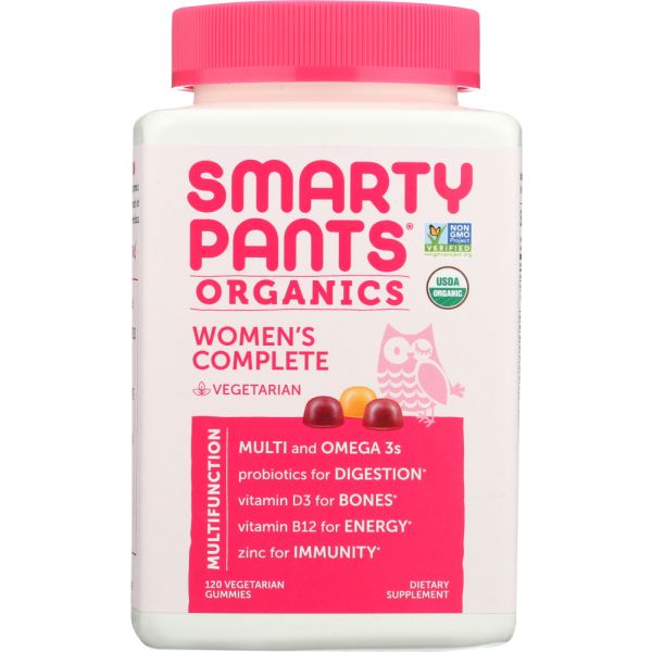 SMARTYPANTS: Organic Womens Formula, 120 pc