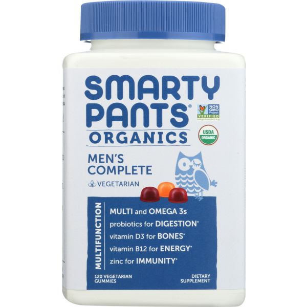 SMARTYPANTS: Organic Mens Formula, 120 pc