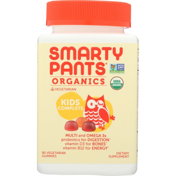 SMARTYPANTS: Organic Kids Complete Vitamin, 90 ea