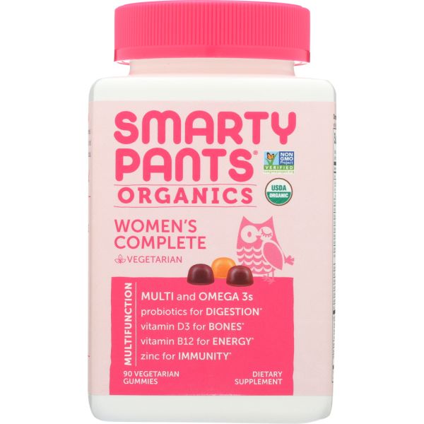 SMARTYPANTS: Womens Complete Organic Vitamin, 90 ea