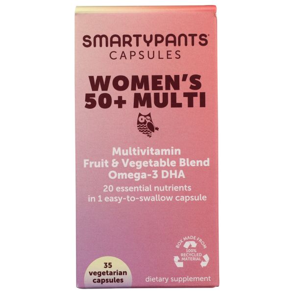 SMARTYPANTS: Womens 50plus Multi Capsule With Omegas, 35 cp