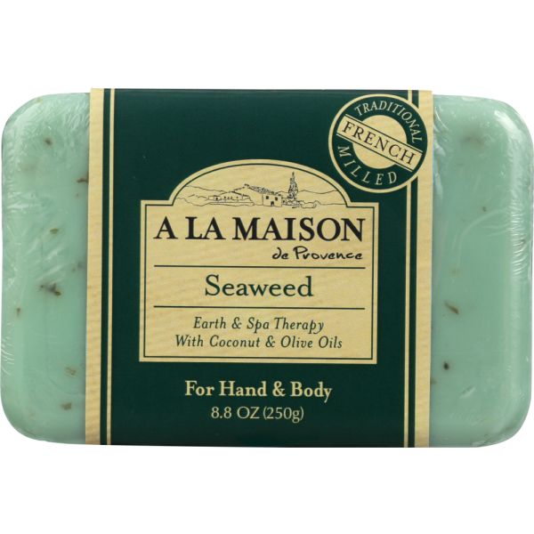 A LA MAISON: Soap Bar Earth SPA Seaweed, 8.8 oz