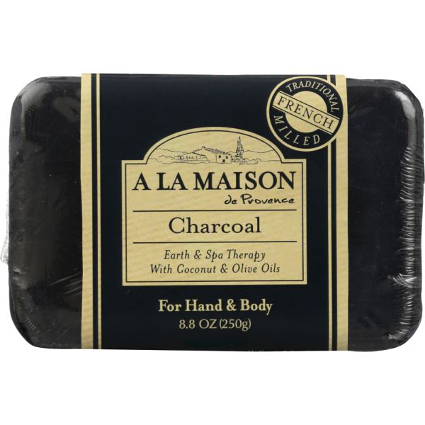 A LA MAISON: Soap Bar Earth Spa Charcoal, 8.8 oz