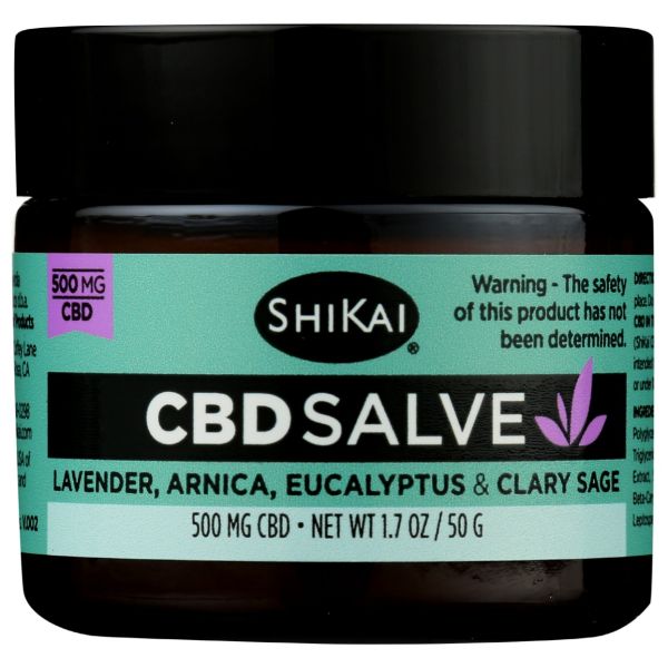 SHIKAI: CBD Salve 500Mg CBD, 1.7 oz
