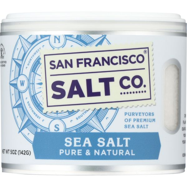 SAN FRANCISCO SALT CO: Sea Salt Pure and Natural, 5 oz