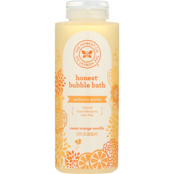 THE HONEST COMPANY: Bubble Bath Orange Vanilla, 12 oz