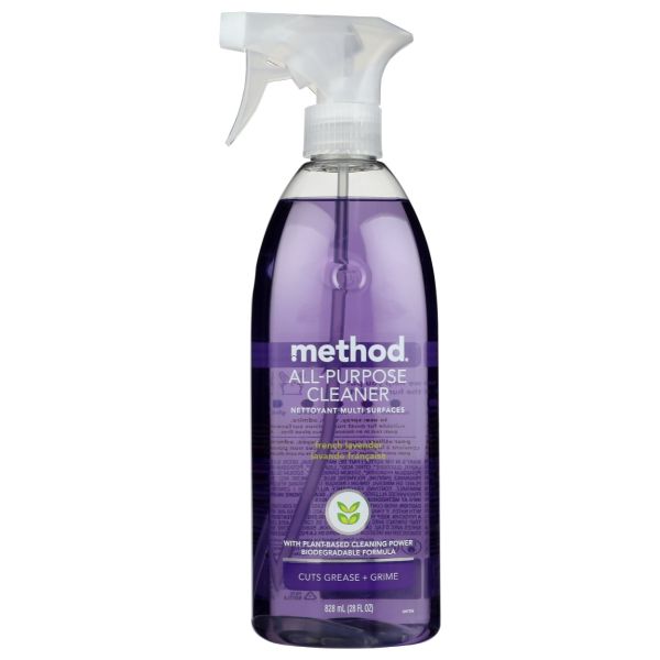 METHOD HOME CARE: All-Purpose Cleaner Spray French Lavender, 28 oz