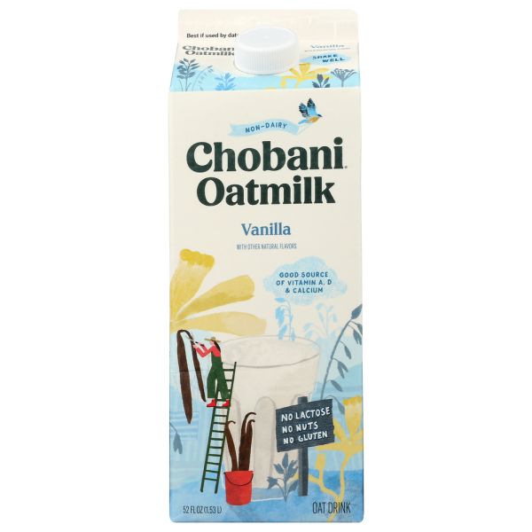 CHOBANI: Milk Oat Vanilla, 52 fo