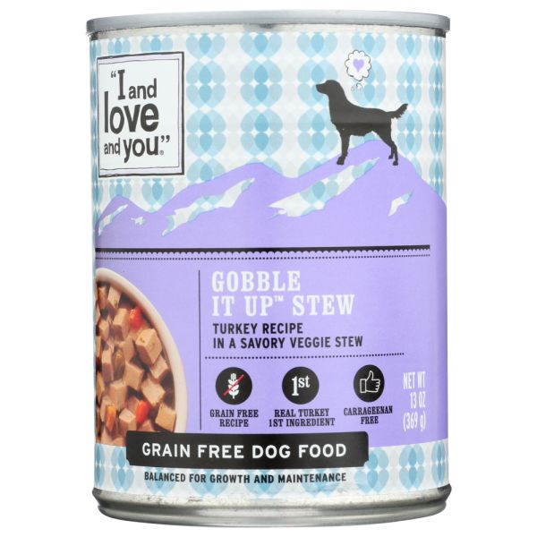I&LOVE&YOU: Dog Food Can Gobble It Up Stew, 13 oz
