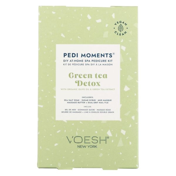 VOESH: Pedi Moments Green Tea Detox Pedicure Kit, 4.16 oz