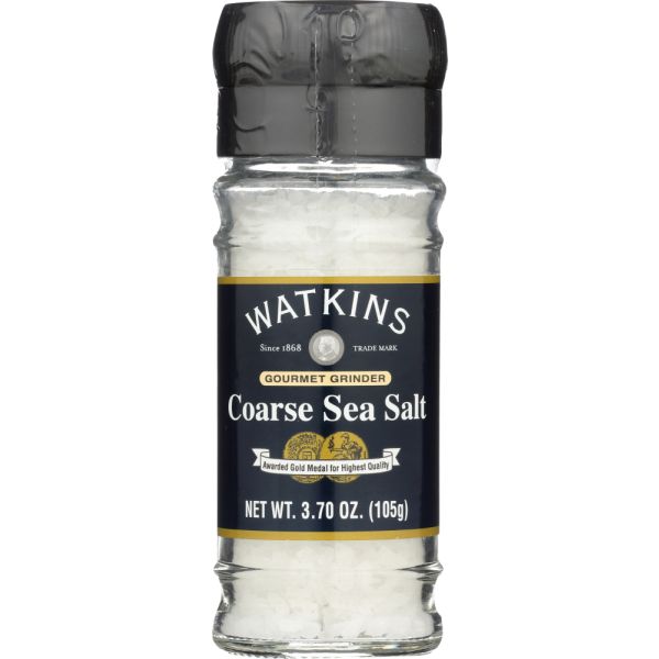 WATKINS: Coarse Sea Salt Grinder, 3.70 oz