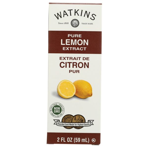 WATKINS: Pure Lemon Extract, 2 oz